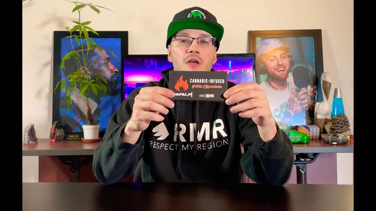 Napalm Cannabis Co. Weed infused Milk Chocolate Bar Review