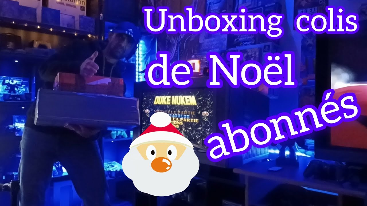 ☆ 56 - Colis Noël potos gaming #gaming #unboxing #retrogaming #playstation #figurine #geekculture