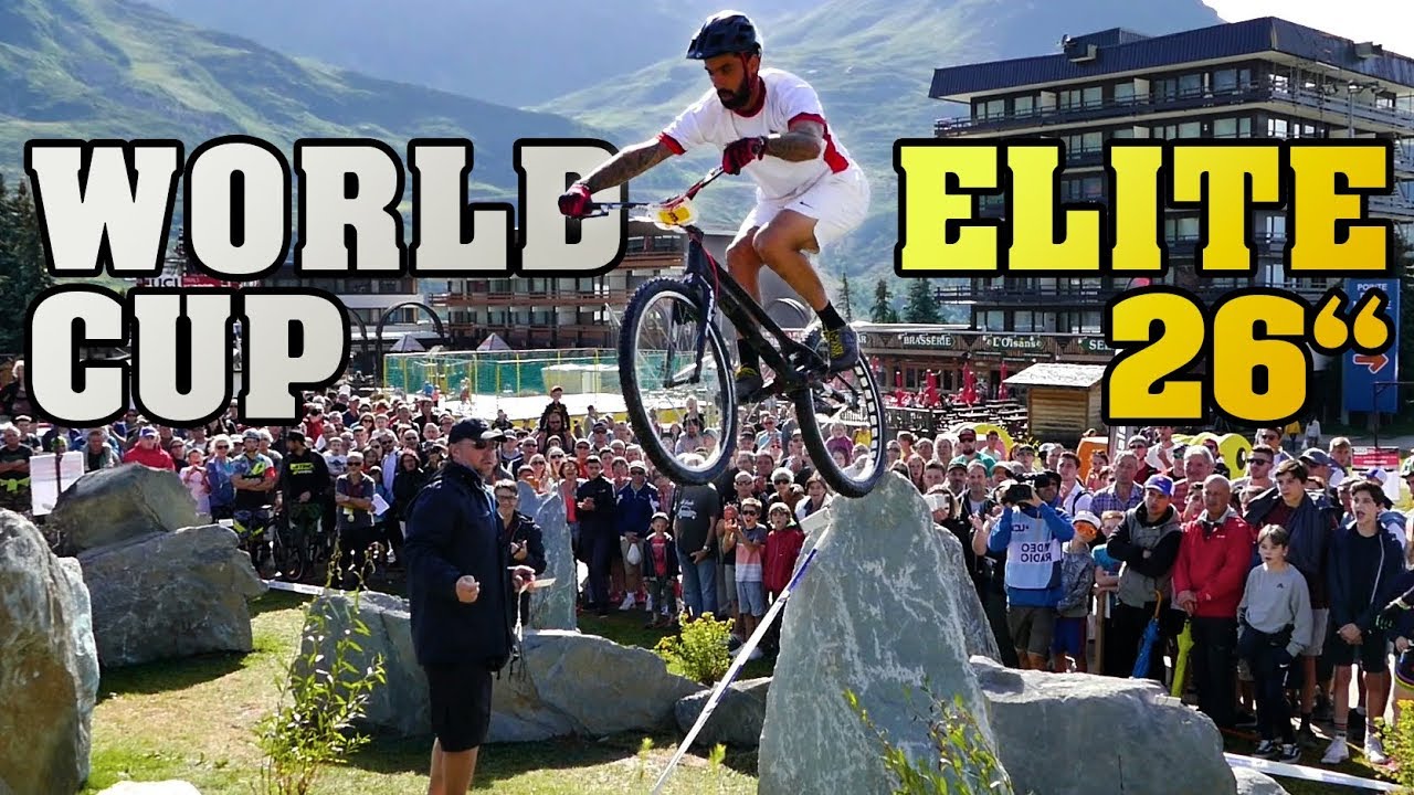UCI Trials Worldcup Les Menuires 2017 Elite 26“ Finals