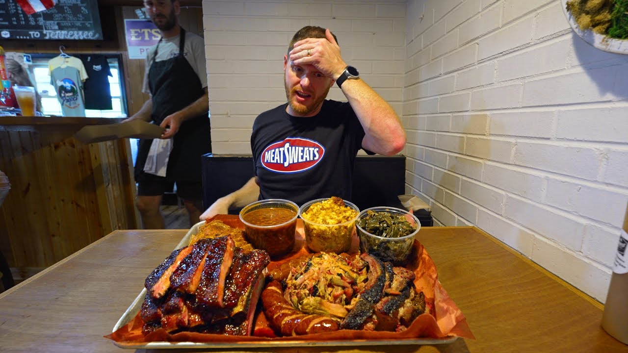 TRYING TO BECOME JUST THE SECOND PERSON TO DEFEAT TENNESSEE'S BIGGEST BBQ CHALLENGE