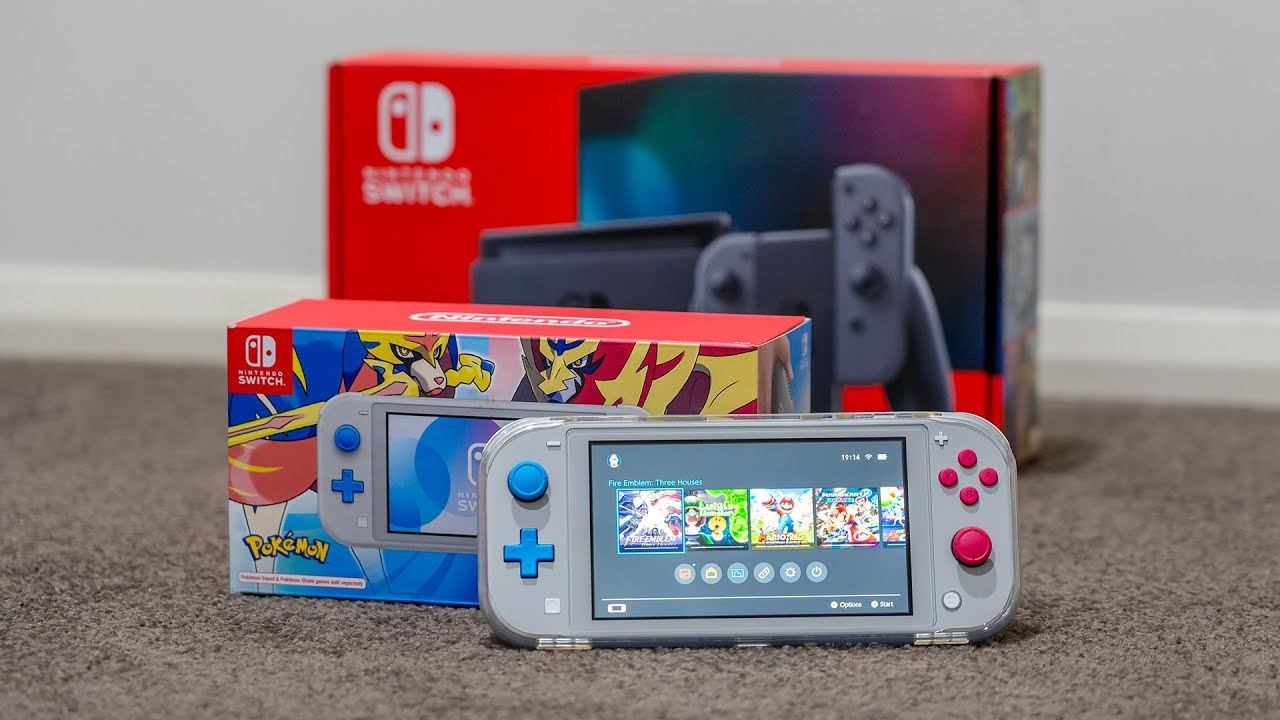 Nintendo Switch Lite Pokemon Limited Edition - Unboxing and Initial Impressions