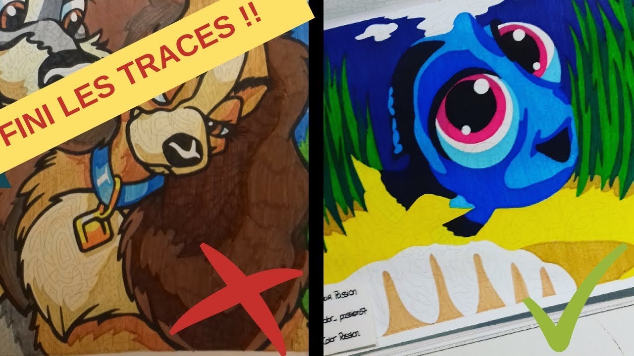 6 ASTUCES pour limiter les traces dans les coloriages mystères !