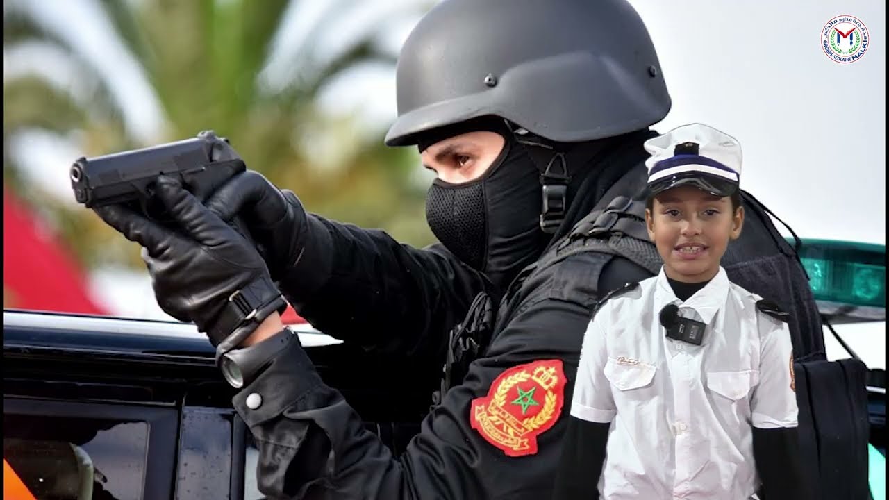 L’Univers de la connaissance | Découvrons les métiers | Policier  #GroupeScolaireMalki