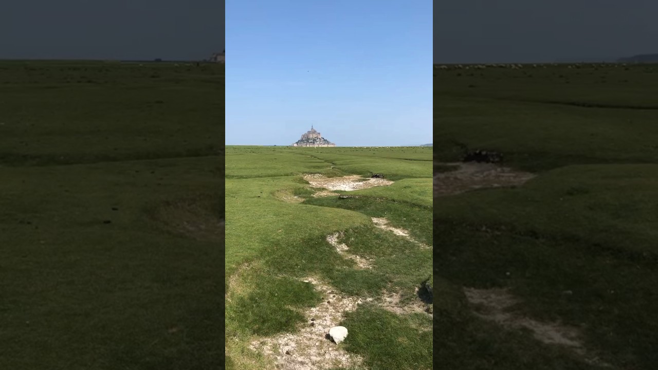 Франция пешком 🇫🇷 25 км от Mont Saint Michel до Avranches. Часть 1.