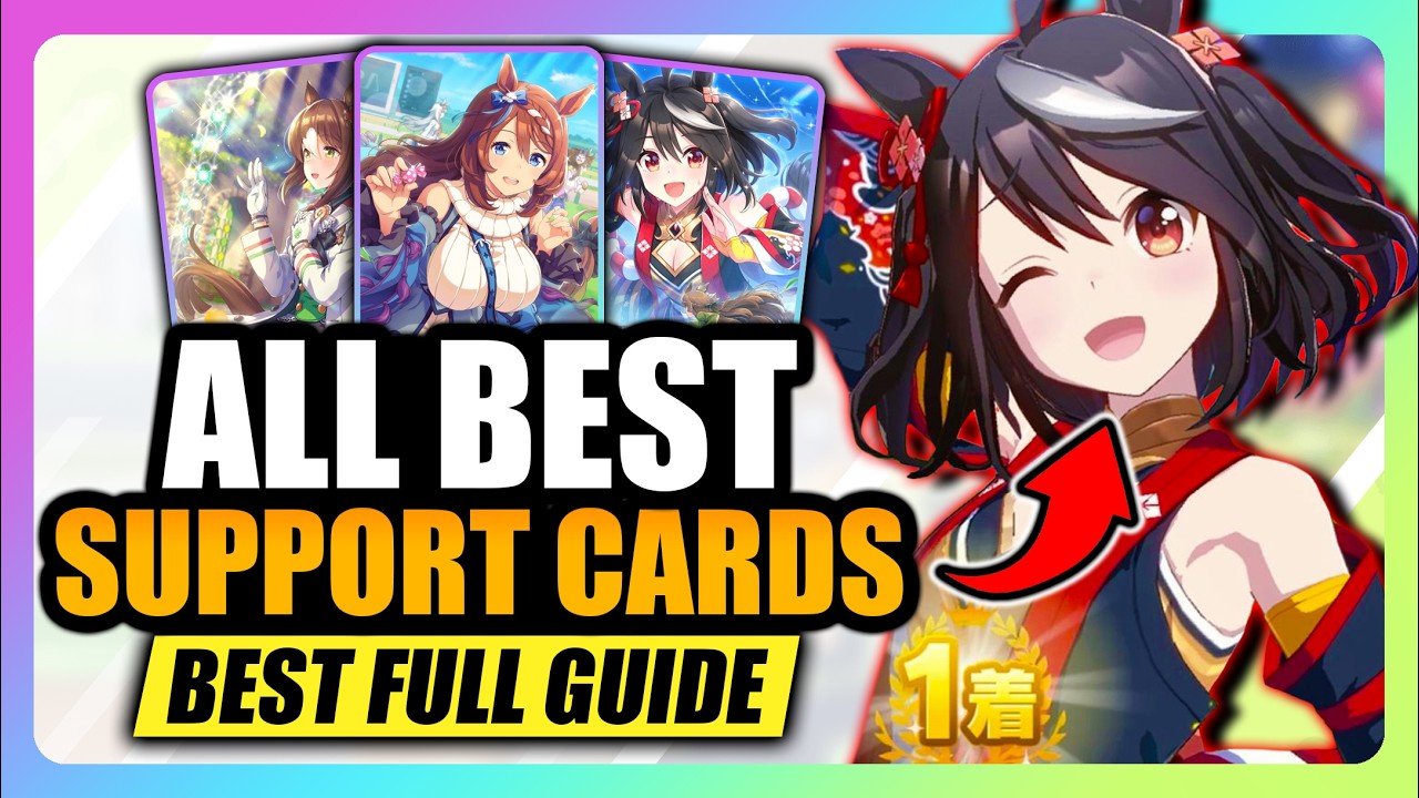Uma Musume BEST Support Cards (BEST FULL GUIDE) | DONT CHOOSE WRONG! | BEST Support Cards Uma Musume