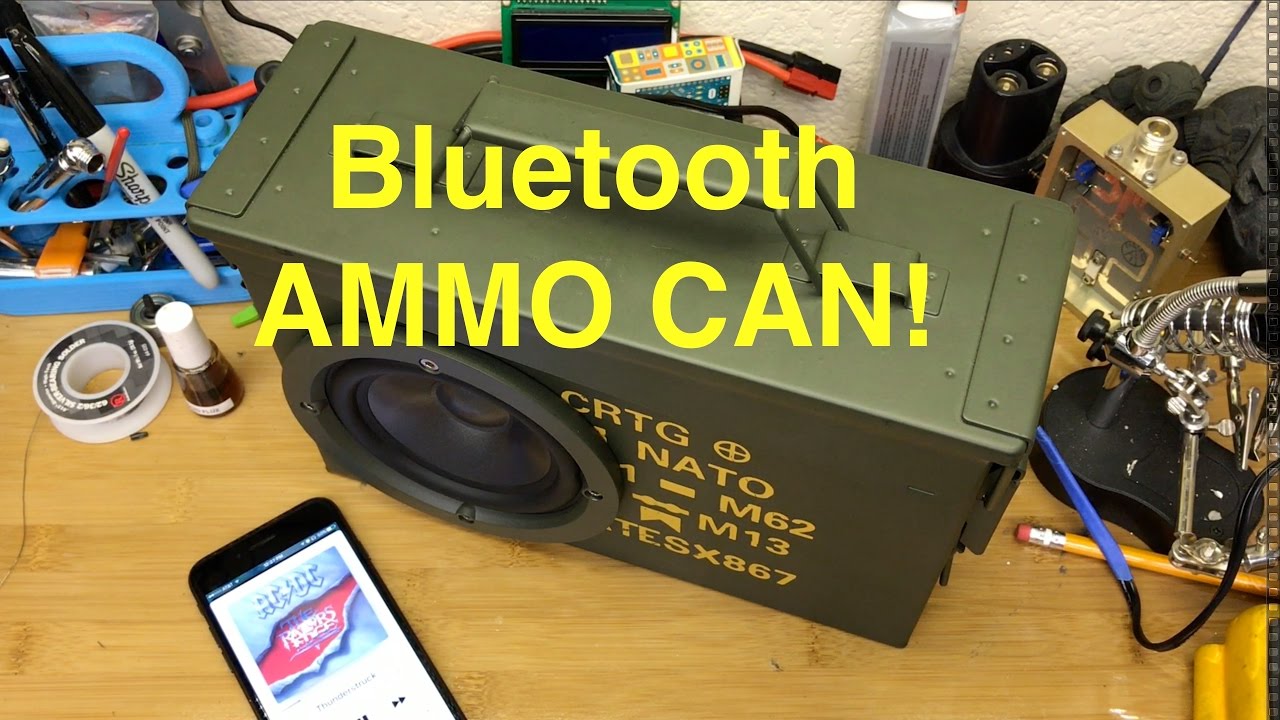 Ammo Can Speaker - Bluetooth (Yet Another)