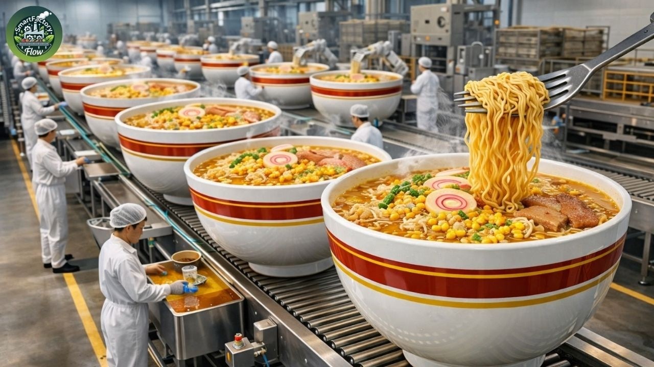 Inside the Instant Noodle Factory: How Addictive Bowls Are Made