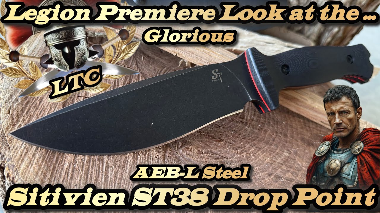 Legion Premiere Look at the Sitivien ST38 Drop Point in AEB-L Steel