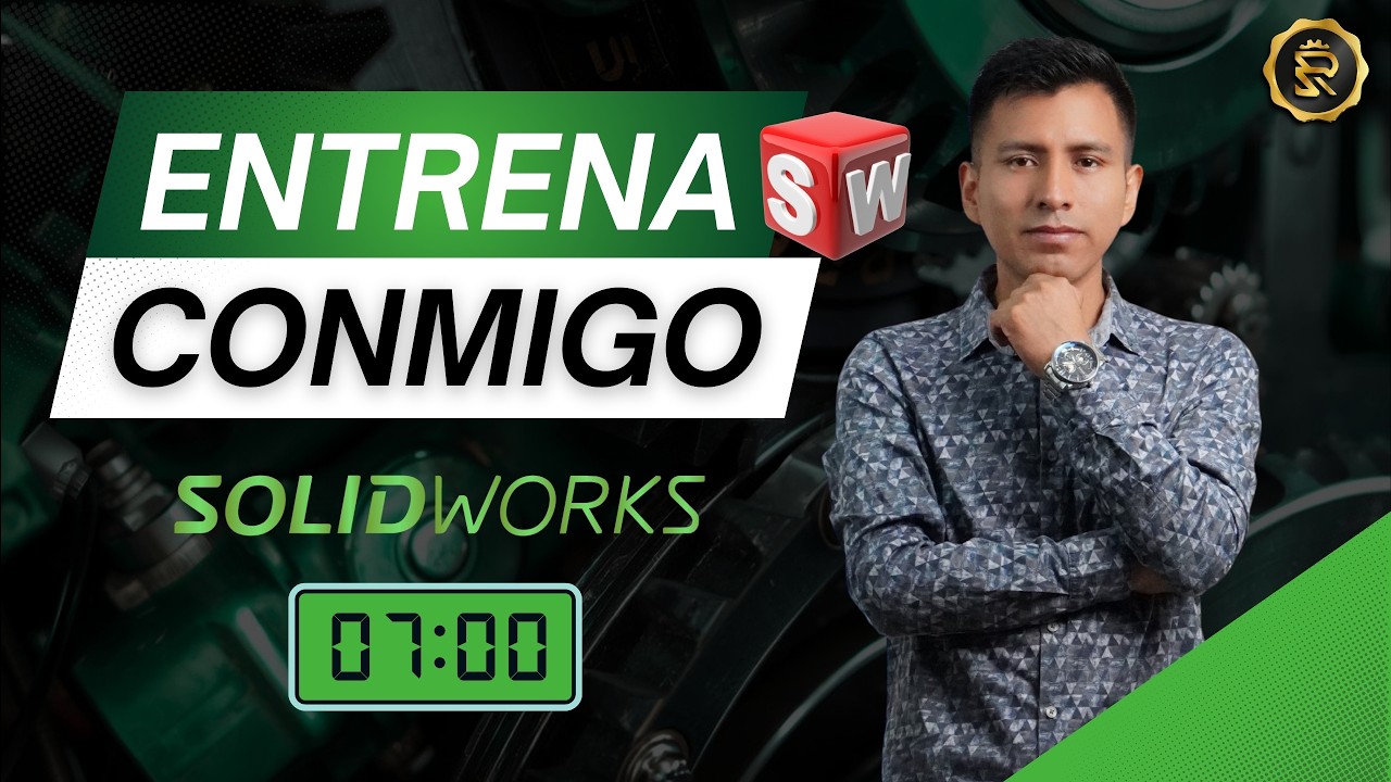 🚀 Entrenamiento en vivo: EJERCICIOS REALES PARA DOMINAR SOLIDWORKS