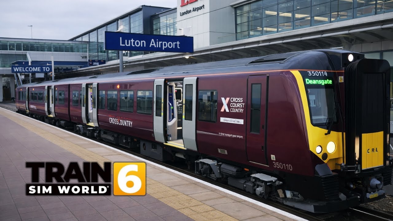 This New TSW 6 Route is INSANE | Luton Airport Express