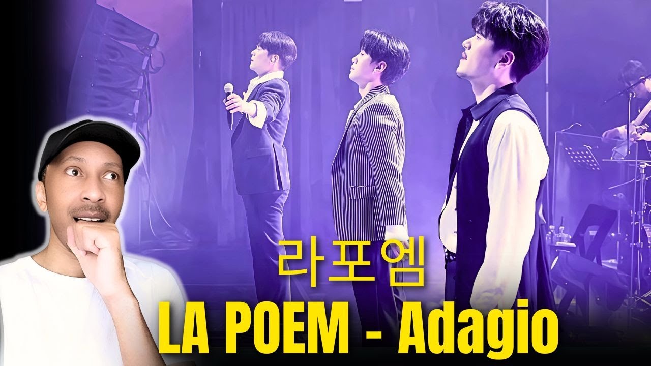 Adagio - LA POEM 라포엠  (Lara Fabian Cover) | ZuluModo REACTION