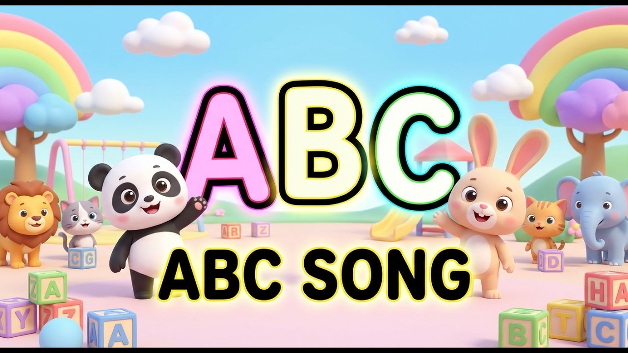 ABC Alphabet Song for Toddlers  Fun Learning Song  KidoJoy TV
