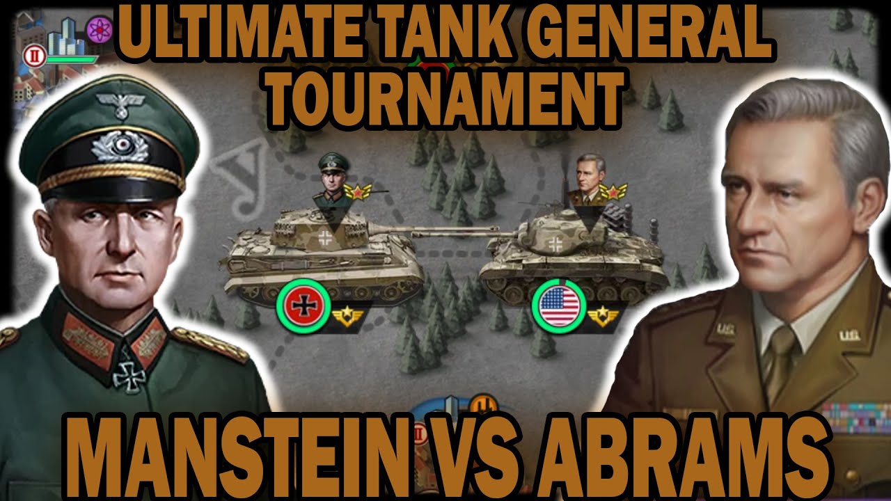 💥 MANSTEIN VS ABRAMS BEST TANK GENERAL TOURNAMENT! World Conqueror 4 💥