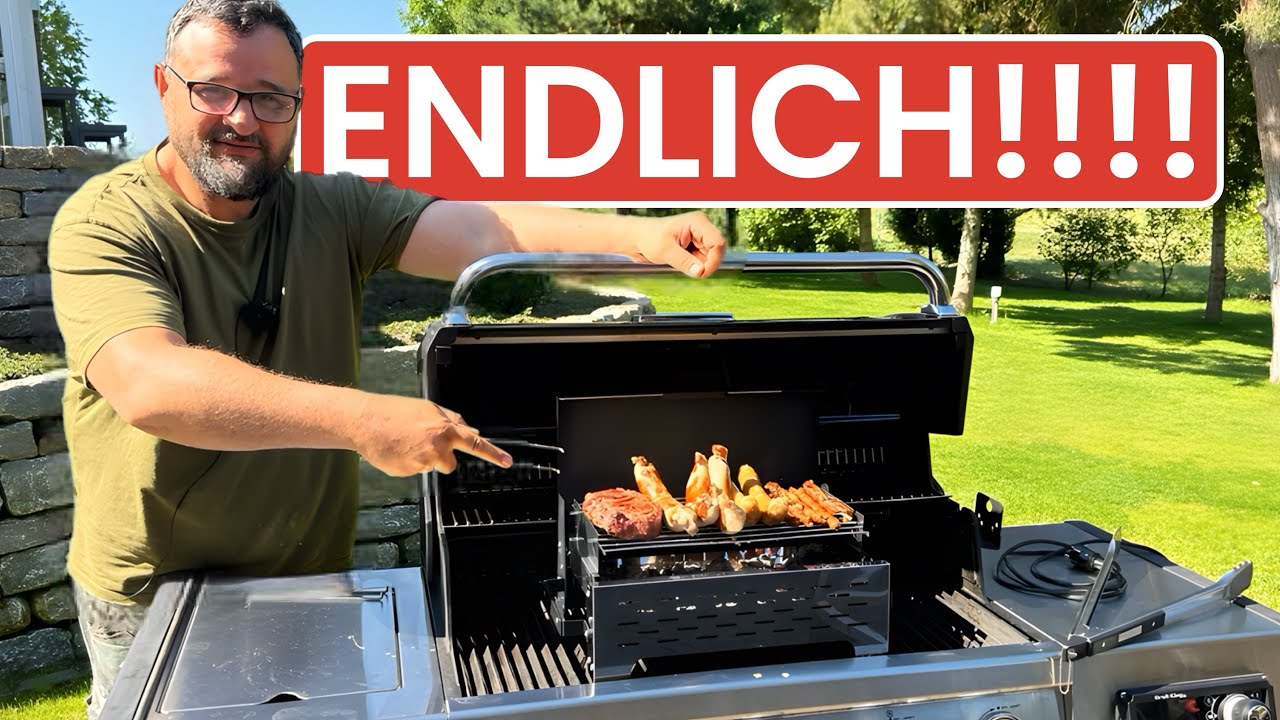 MAN HAT AUF UNS GEHÖRT!!! SCHNEIDERFREUDE Grill 2.0 im Test --- Klaus grillt