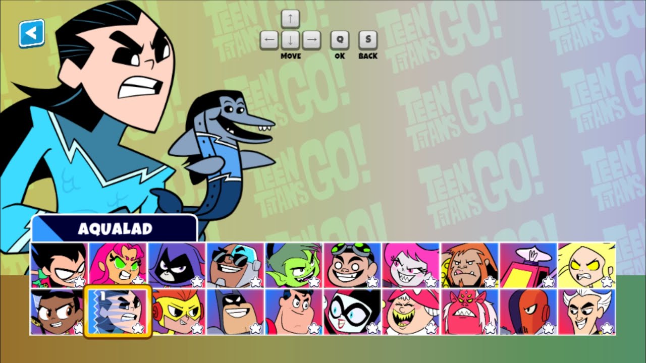 Teen Titans Go: Jump Jousts 2 (PC/Web) Aqualad - 1 Player Mode [Playthrough]