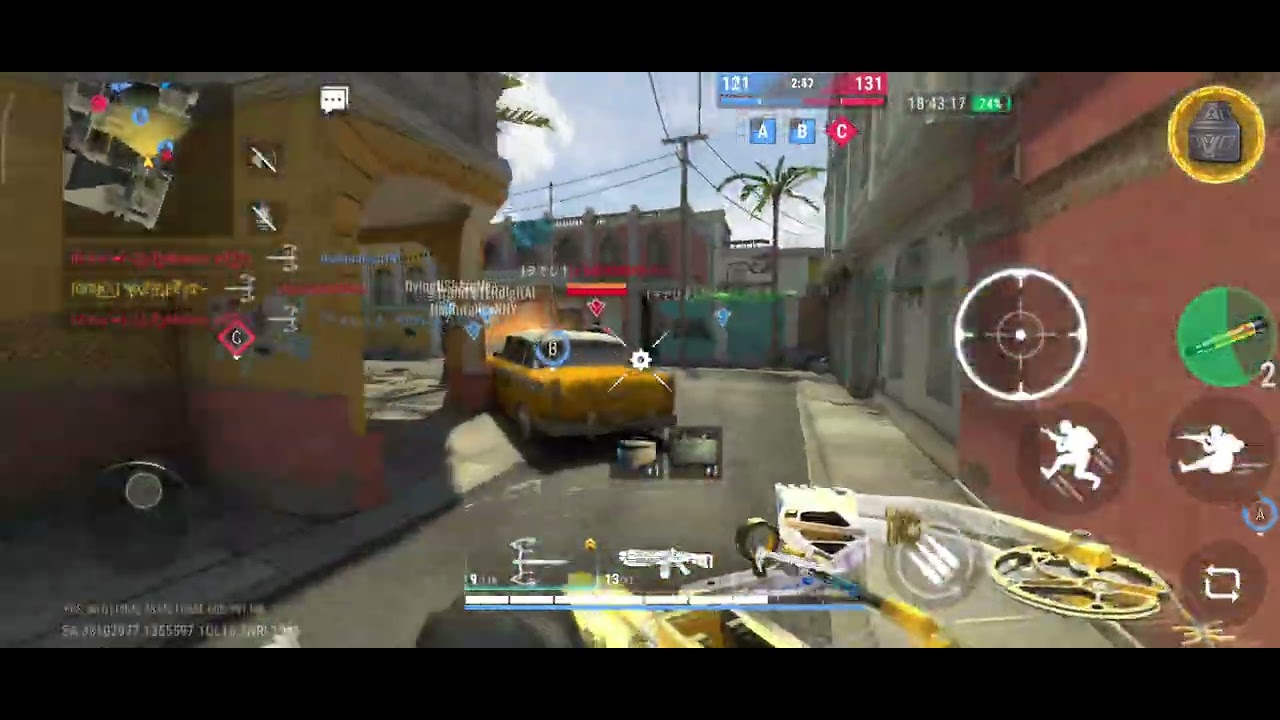 Modern Striker online modo captura 2x2 