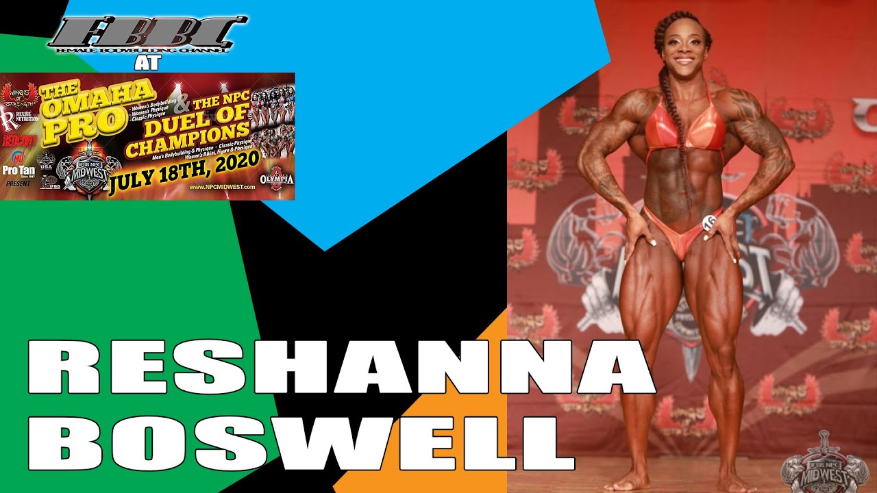 Wings Of Strength Omaha Pro 2020 Reshanna Boswell - Women's Bodybuilding