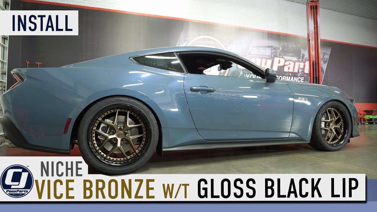 Niche Wheels Gives our 2024 Mustang A Whole New Look! #mustanggt