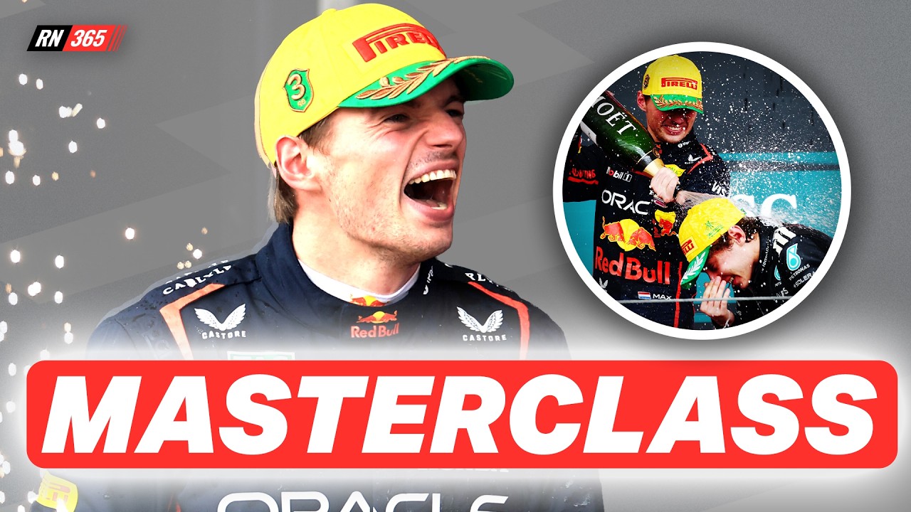 Sublieme Verstappen Laat Iedereen Versteld Staan Met Fenomenale Race In Brazili&euml;