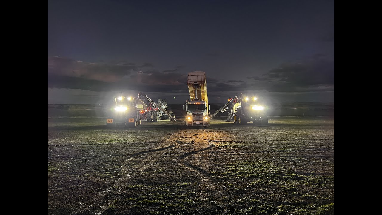 Seeding in Australia / 8500 ha / 9570 RX / Morris 9800 / Equalizer 18000