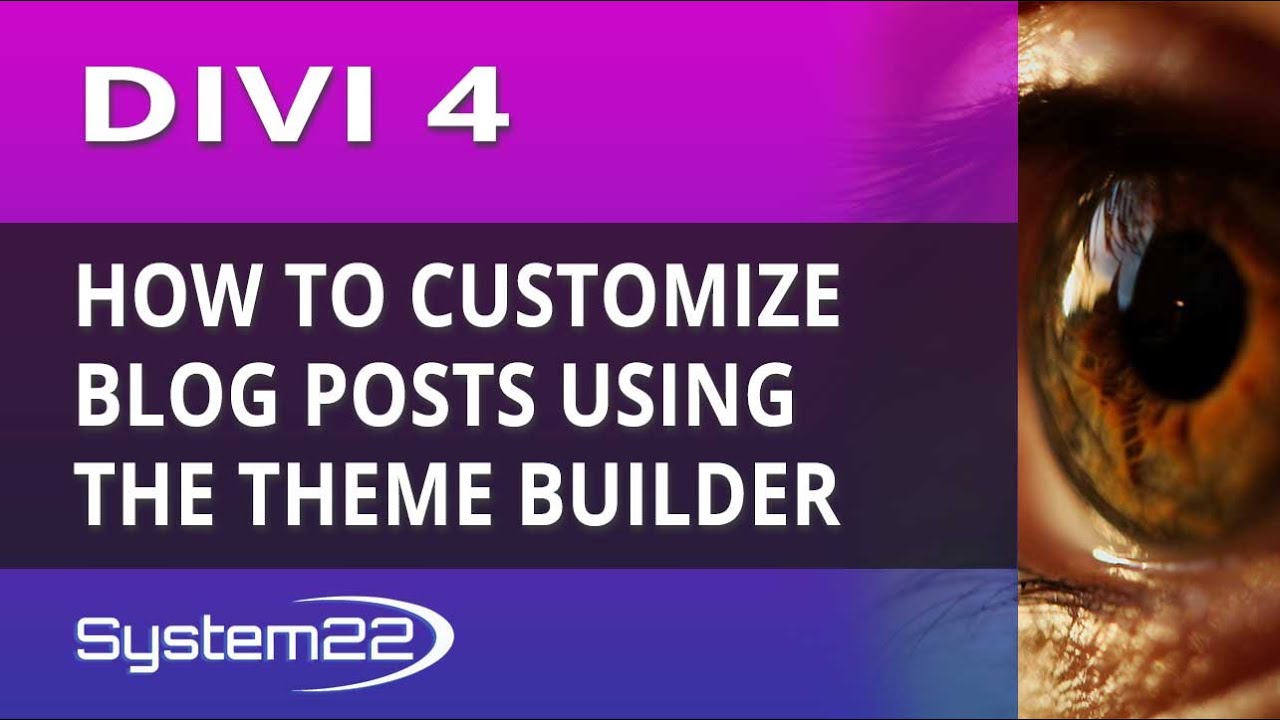 Divi 4: Как настроить записи блога с помощью конструктора тем