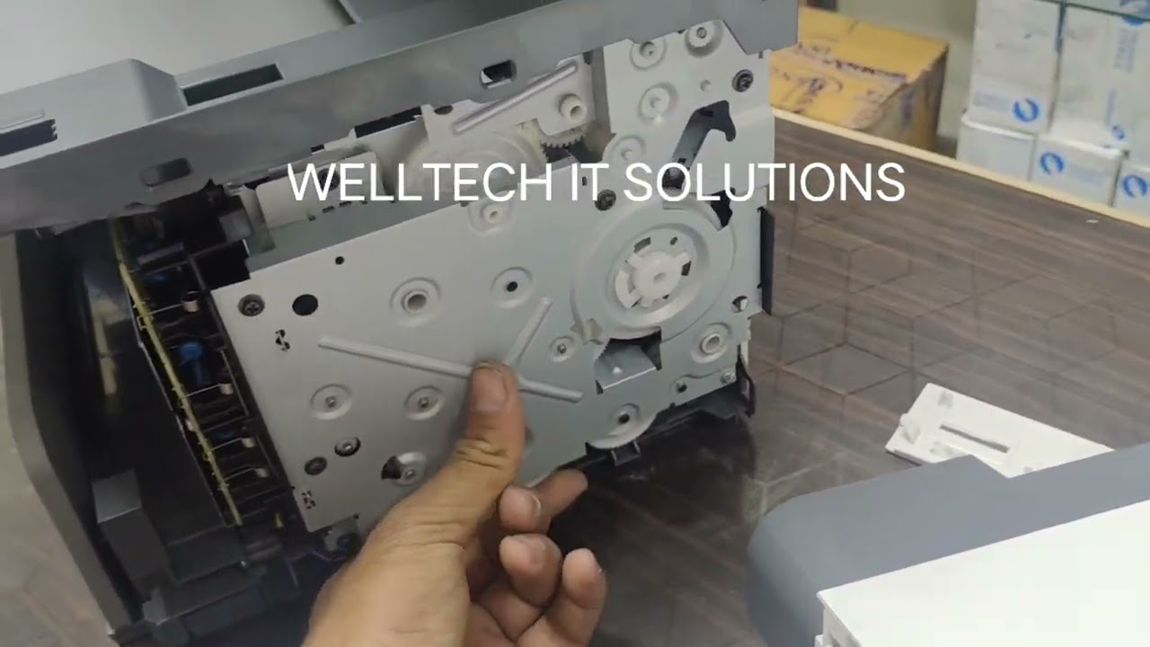 HP LASERJET TANK 1005w reapir open body or Paper Jam solution part replacement