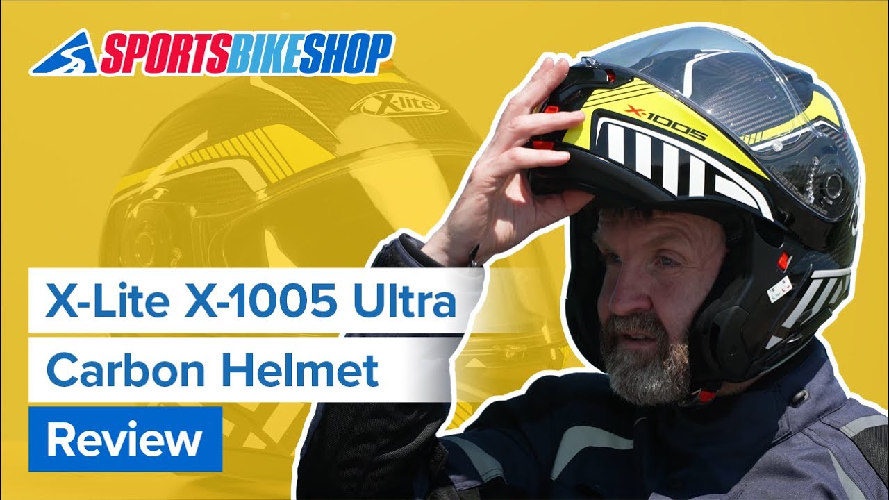 Обзор шлема X-Lite X-1005 Ultra Carbon с откидным верхом для мотоцикла — Sportsbikeshop