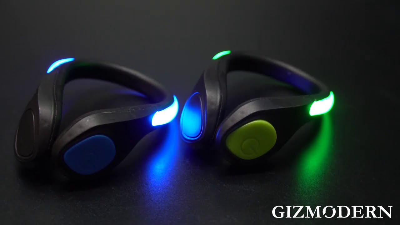 LED Shoe Clip Waterproof Lights, for Runners, Joggers, Bikers, Walkers & More (1 Pair)