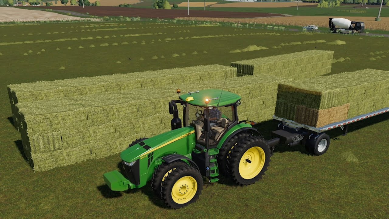 Ungesheim #66 | Farming Simulator 19 Timelapse | Selling Hay, Planting, Animal Care |FS19 Timelapse