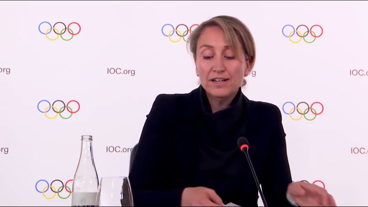 Олимпийские игры защищают категорию соревнований только для женщин | Пресс-конференция МОК