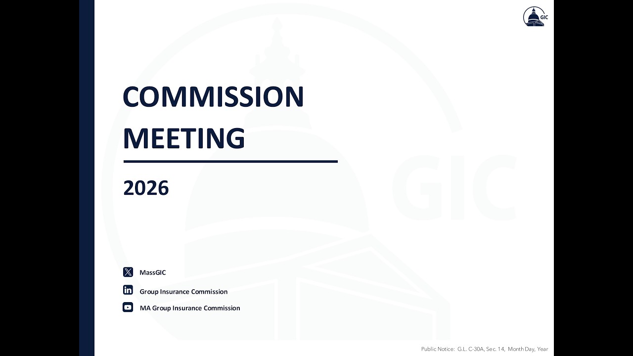 GIC Commission Meeting - March 5, 2026