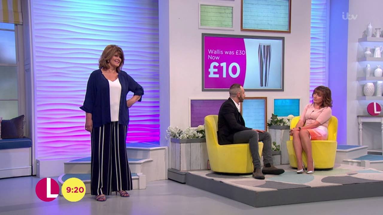 Hot On The High Street - Striped Trousers | Lorraine