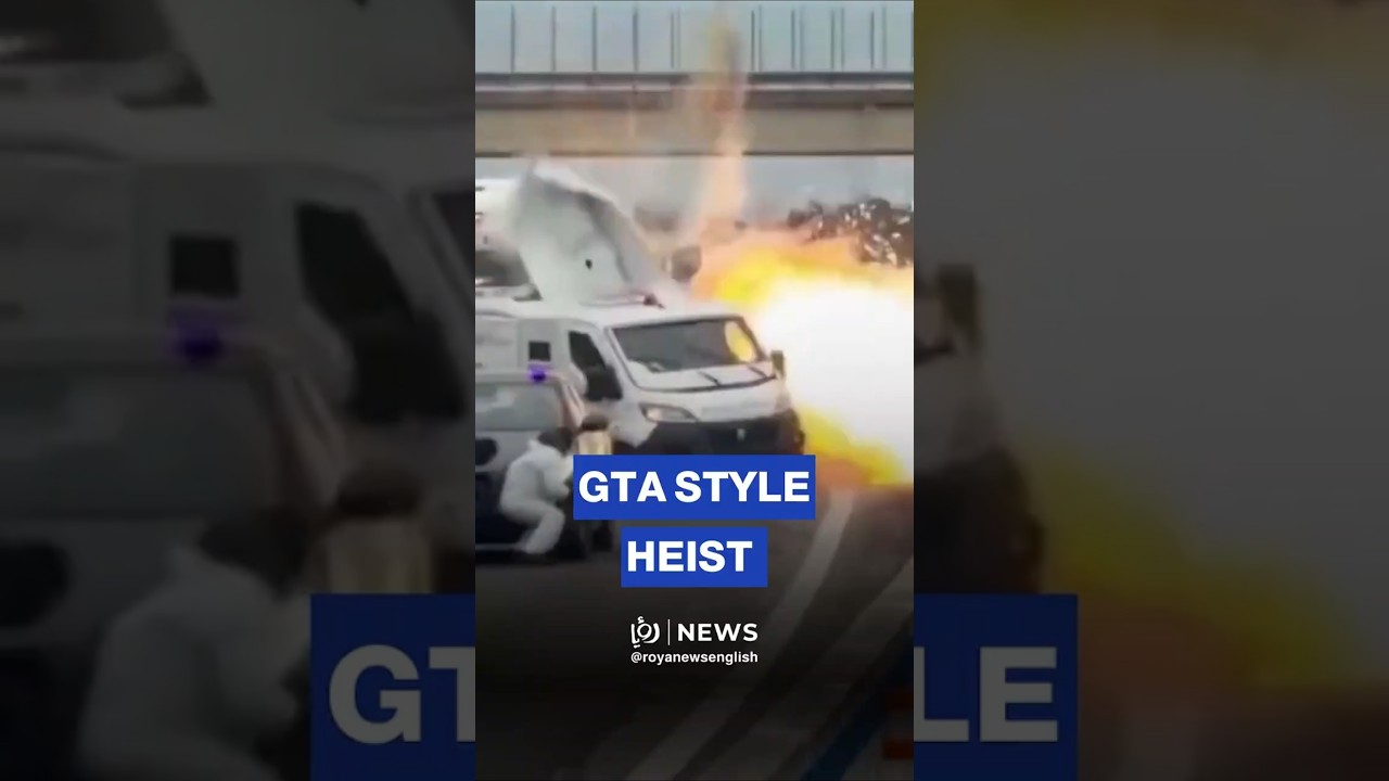 🇮🇹 💥 Armed gang stages highway heist in broad daylight in southern Italy