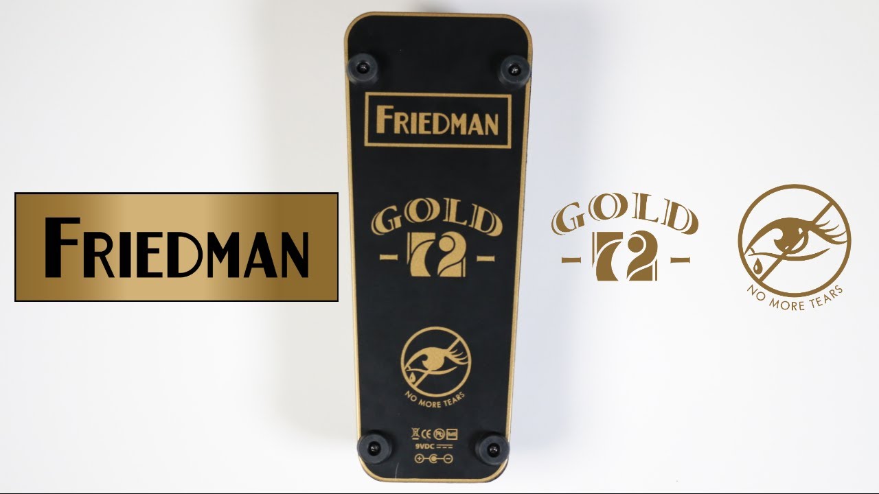 Friedman Gold 72 Wah Pedal Demo Video by Shawn Tubbs