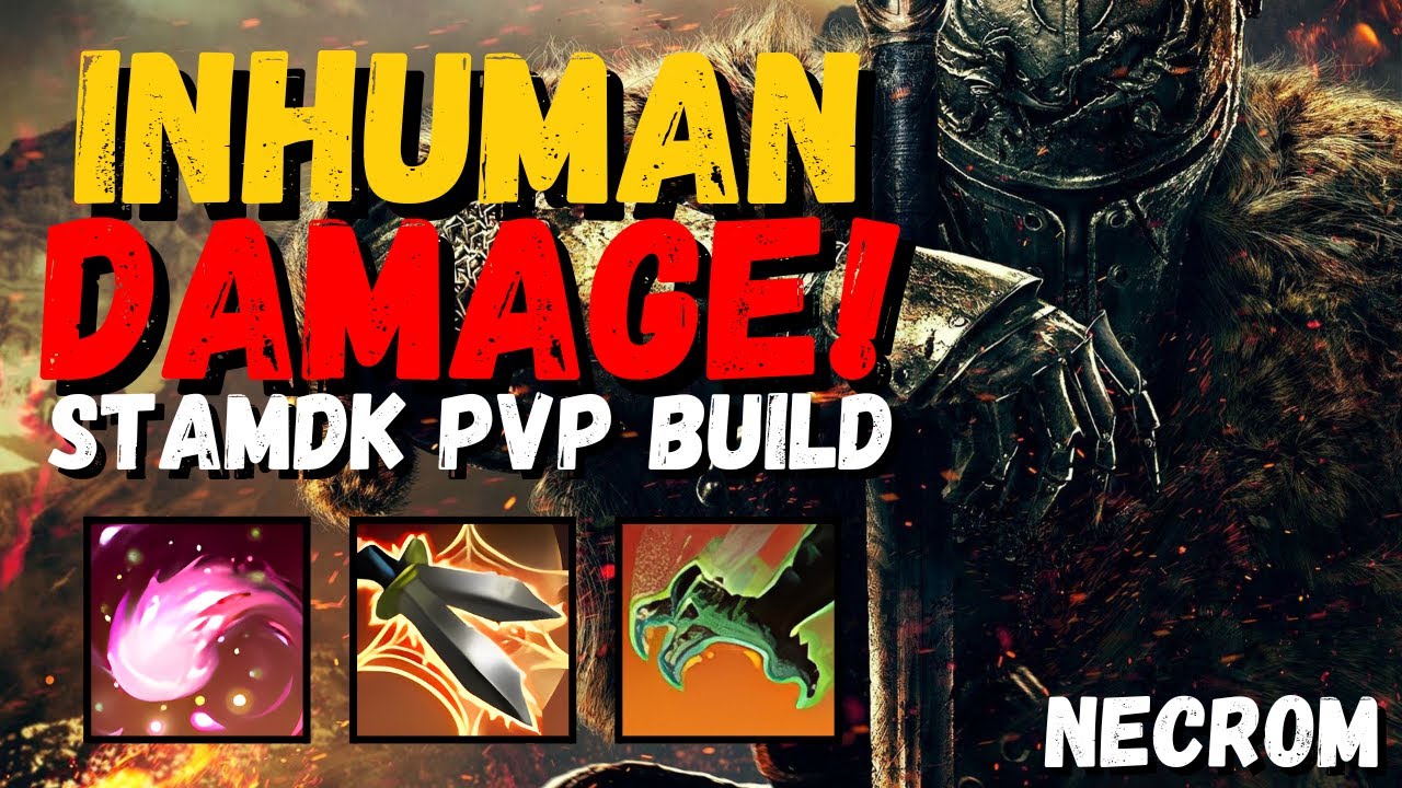 Драугрин просто БЕЗУМЕН! 🔥 Сборка Stamdk PVP — ESO Necrom
