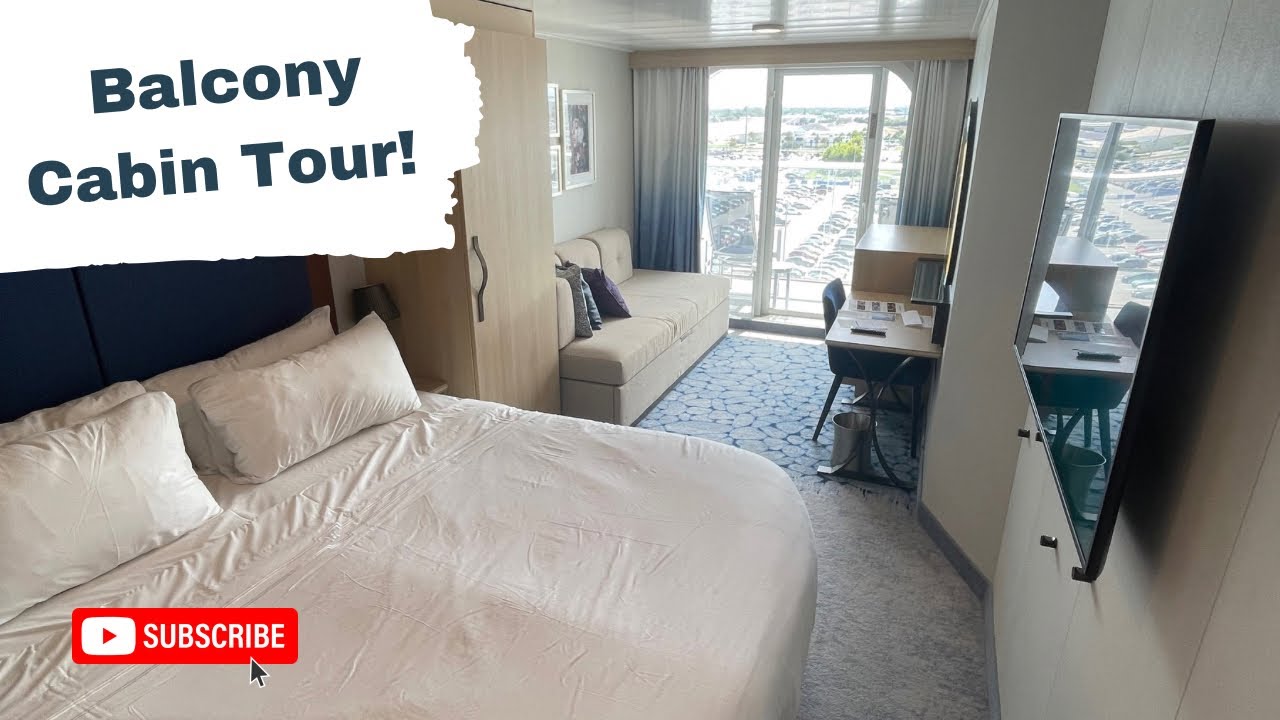 Wonder of the Seas Ocean View Balcony Tour | Cabin 8252