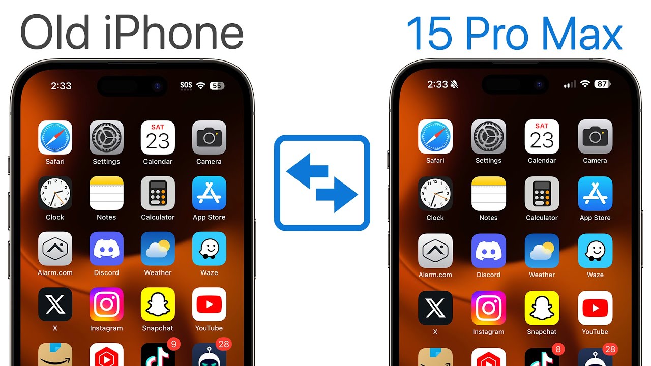 How To Transfer All Data From Old iPhone to New iPhone 15