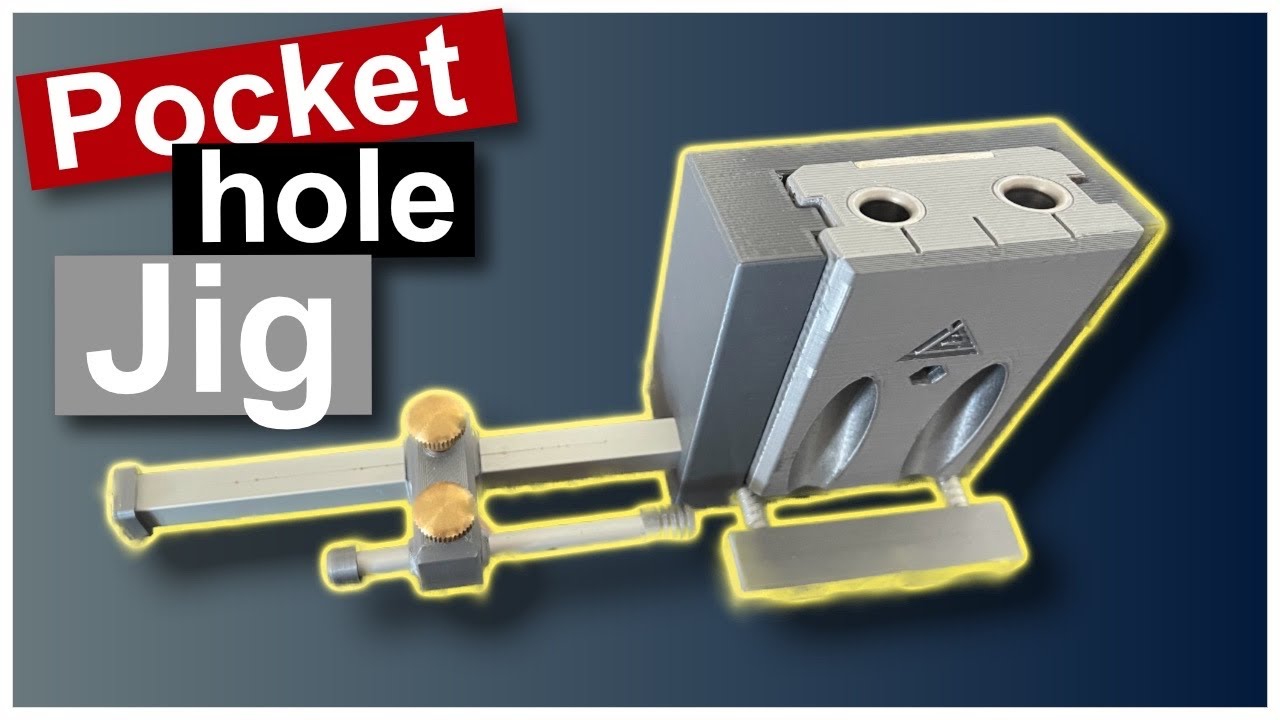 I Made a Pocket Hole Jig With a 3D Printer and It Works!