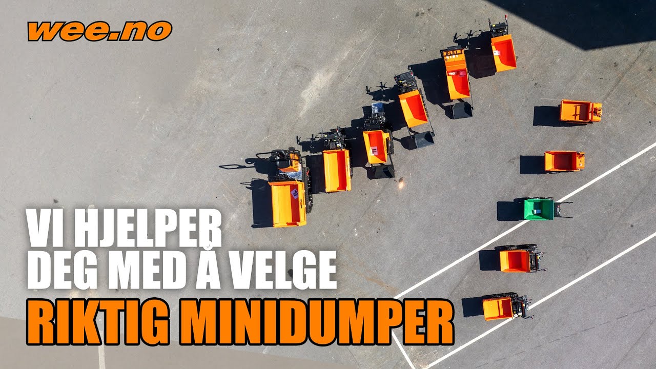 Velg riktig minidumper | med Thomas Røed | Wee.no
