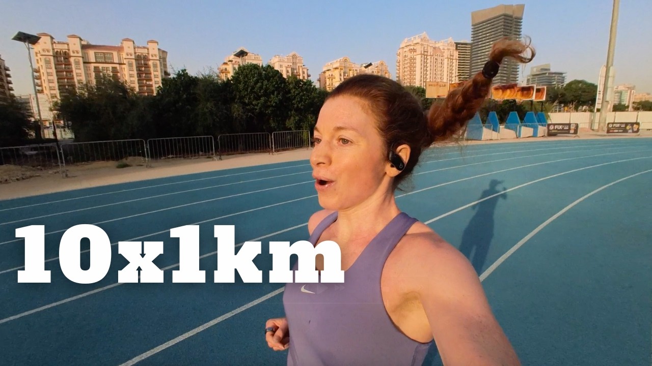 My 106km Week of Running in Dubai | Track, Tempo & Sunrise Runs
