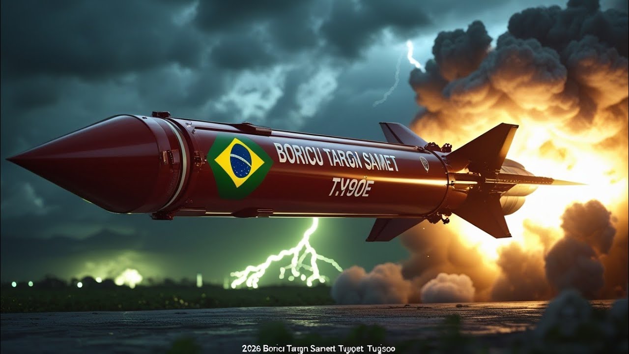 😱 BORICU TARGN TUBOE 2026: O NOVO CONCEITO DE MÍSSIL BRASILEIRO 🇧🇷🚀