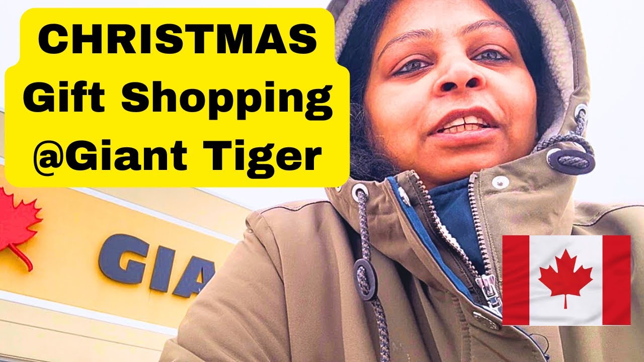 Christmas Gift Shopping From Giant Tiger | Gift For Family And Friends For The Festive Time @Vlog