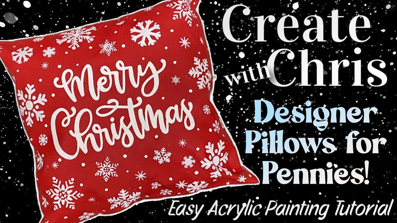 Create Designer Pillows for Pennies!