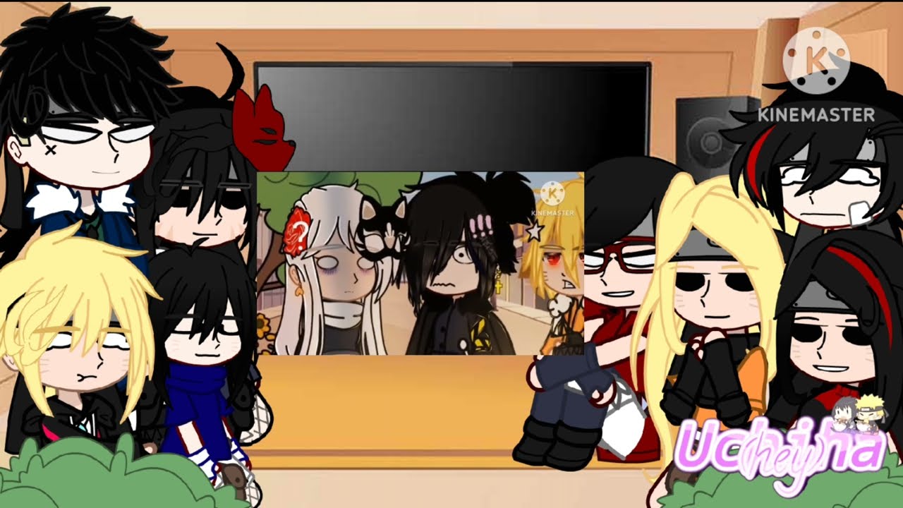 🌸(Família uchimaki react)🌸 vídeo do canal// hey uchiha/ pt2 continuar