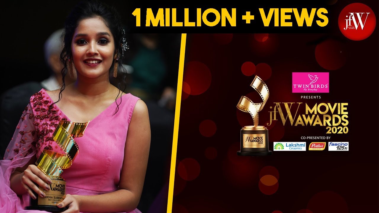 Best Child Artist Anikha Surendran|ViswasamIAjith Sir is the best person to work |JFW Movie Awards