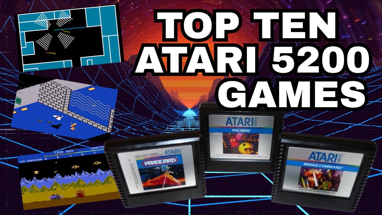 Десять лучших игр для Atari 5200 — Atari Network