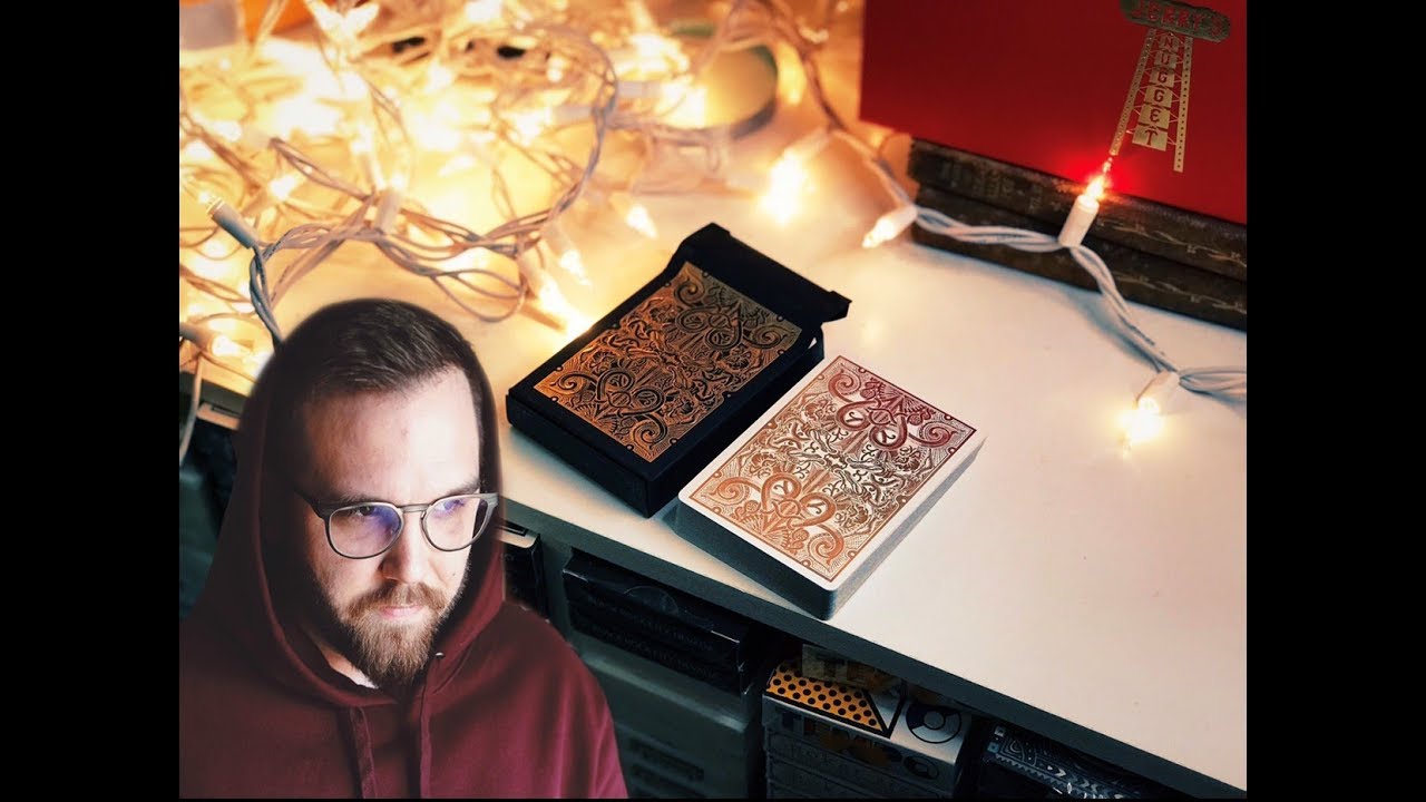 DAVID BLAINE’S BEST DECK?! Rose Gold Gator Backs | Deck Review