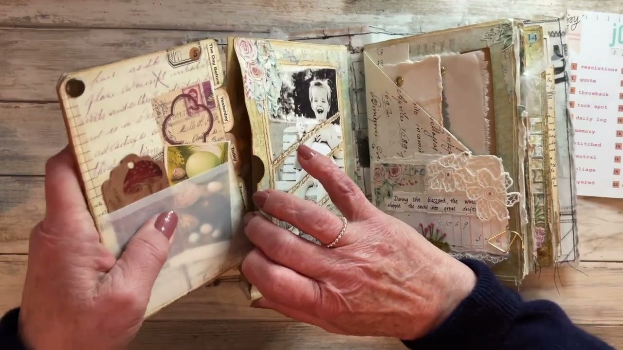 #JunkJournalJanuary2024~ Completed Journal Flip Through
