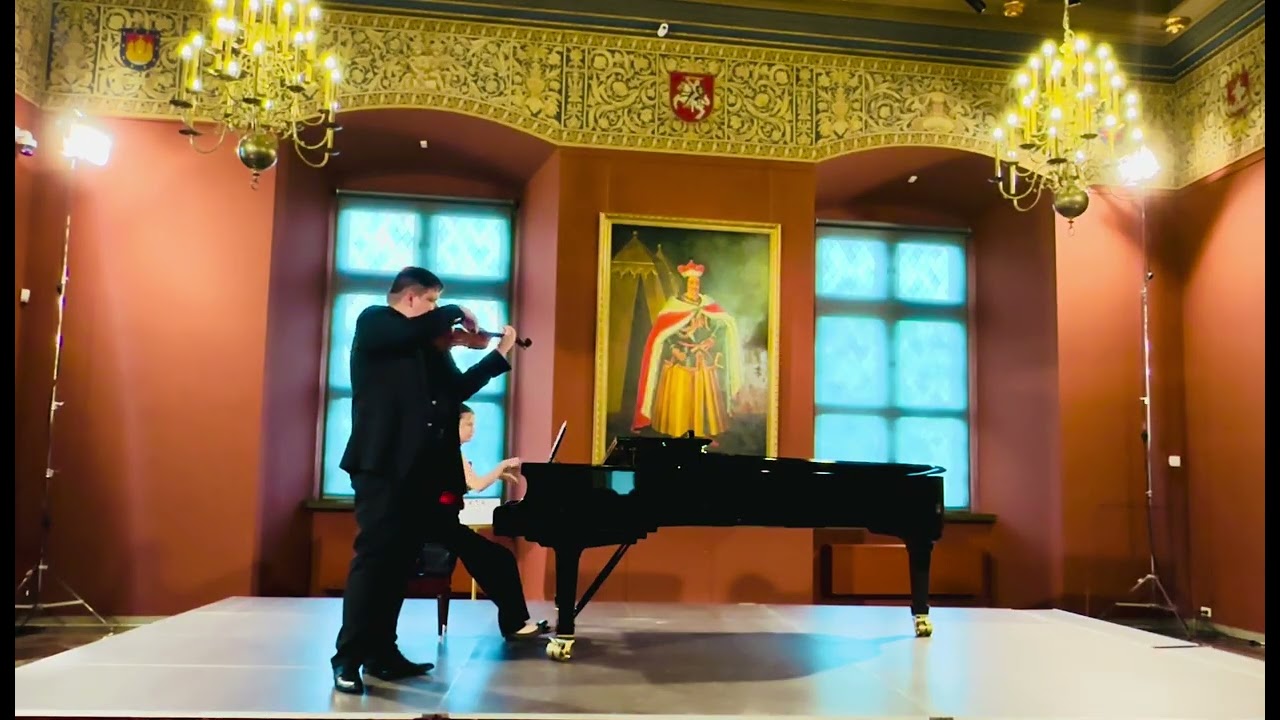 Franz Waxman. CARMEN FANTASIE. Rokas Diržys (violin, 16 y.o), Klėja Kašubaitė (15 y.o)