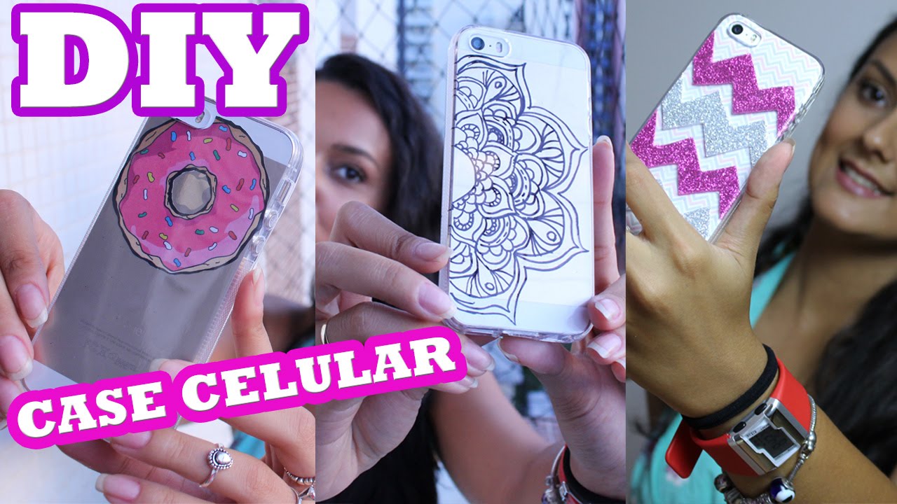 DIY Capinhas Celular Personalizadas - Por Jéssica Freitas